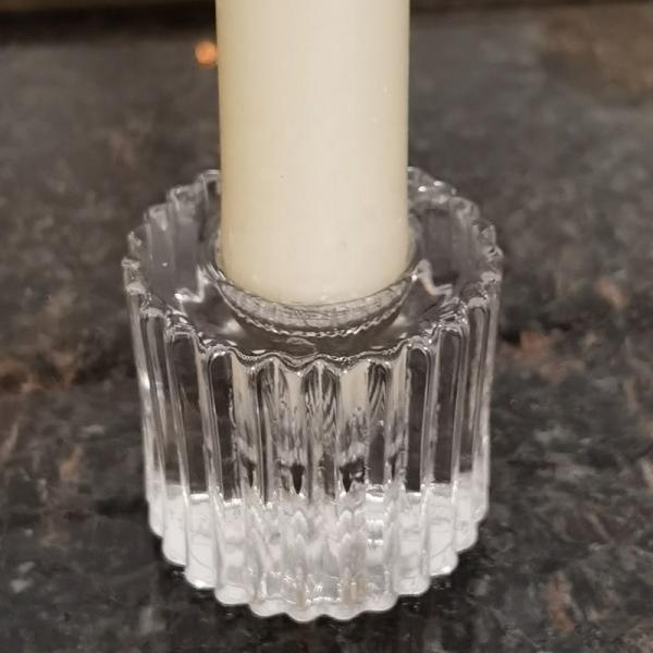 Buy Crystal Embossed Mini Candle Stand for special event at wholesale prices