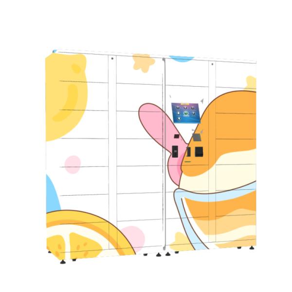 Buy Winnsne Frozen Food Refrigerated Parcel Locker 24Hours Self Service Smart Cabinet at wholesale prices