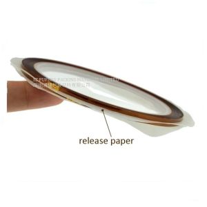 500mmx33m Kapton Polyimide Tape , 60 Micron Polyimide Film Tape