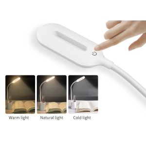 Touch Control FCC RoHS 10W QI Wireless Charging Pad with LED Desk Lamp