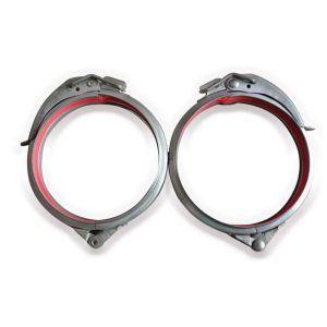 160mm Galvanized Pipe Clamp