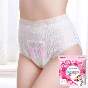 Women's Lady Sanitary Napkin Pants Disposable Period Panties for Menstrual