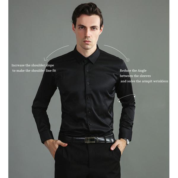 Knitted Men's Linen Pro Club Heavyweight Cotton Fabric Work Shirts for Italian Summer