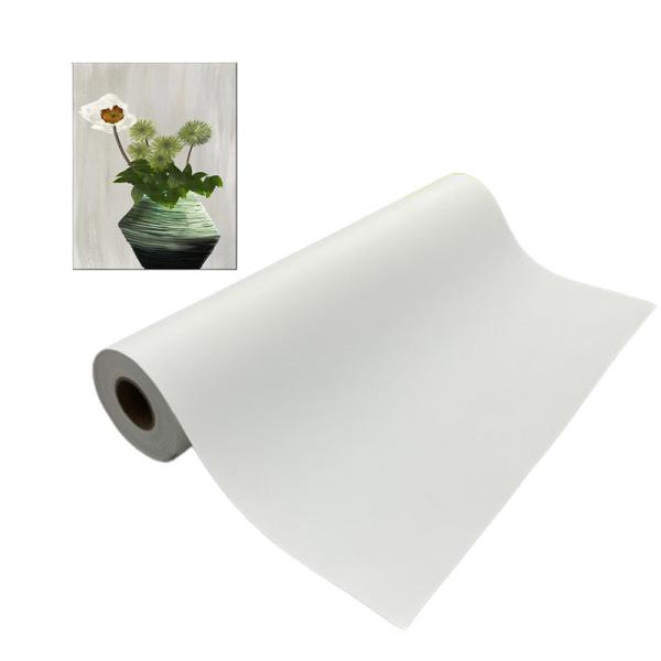 Latex Inkjet Printing Canvas 3.2m Poly Cotton Canvas Waterproof For HP Latex