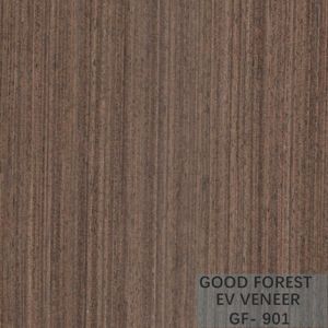 Engineered Veneer Wenge Lati Wood Top A / B Grade Customized