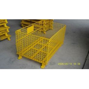 SGS Logistics Forklift Guide Steel Q235 Collapsible Metal Cage