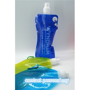 Promotion PET / PE Spout Pouch Packaging with resealable zipper
