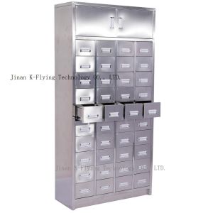 China Vertical Stainless Steel Medical Cabinet Fully Enclosed on sale