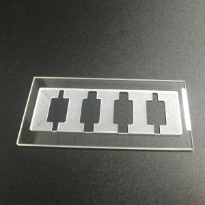 China Machining Quartz Glass Sheet Customization High Purity Grooved on sale