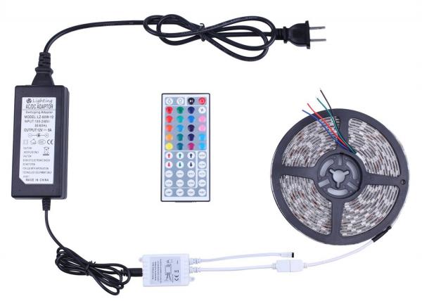 Buy SMD 5050 LED Strip Kit 12V Waterproof High Lumen 60LEDS / M  Home Decoration at wholesale prices