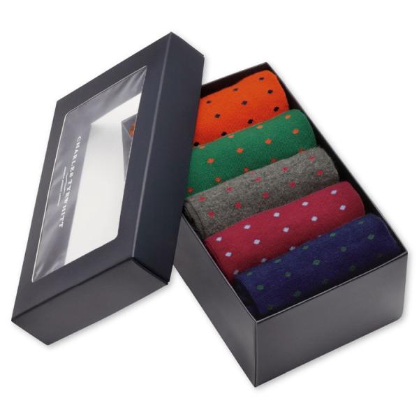 Buy luxury lid and base pvc transparent window underwear socks paper box  baby clothes and toys packaging box at wholesale prices