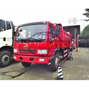 Light Medium Duty 7 Ton Tipper Truck With Right Hand Driving Steering 4x2 Type