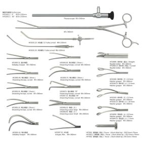 Thoracoscopy Surgical Instruments Medical Tissue Forceps Grasper Customization