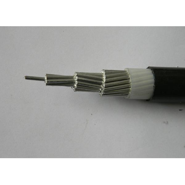 Cu or Al Conductor Low Voltage Power Cable XLPE Insulated Unarmored PVC Sheath