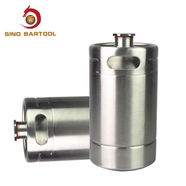 Buy 2L Stainless Steel Soda Nitro Empty Small Draft Beer Kegs at wholesale prices