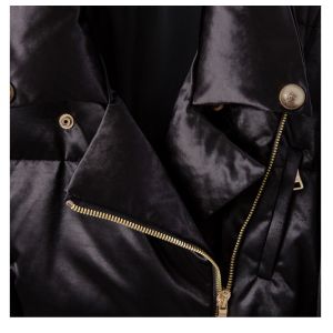 2020 Fashion Green Jacket Coat Women Waterproof Loose Coat Padded Short Jackets