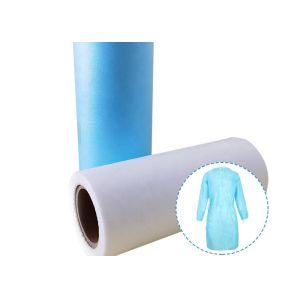 50GSM Polyester Spunbond Nonwoven Fabric Breathable Non Toxic Wear Resistant