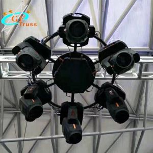 Mini Rotating Circle Truss For Hanging Moving Headlight Party