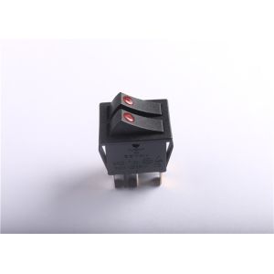 Double Micro Rocker Switch With Copper / Compound Silver Contact Material