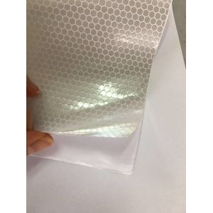 Honeycomb Reflective Vinyl Sticker
