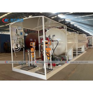 ASME 20cbm 10MT Skid Mounted LPG Gas Refilling Plant