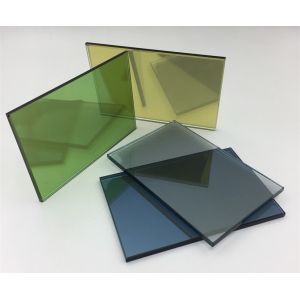 Double Silver 4MM Low E Insulating Glass Flat Shape For Buildings
