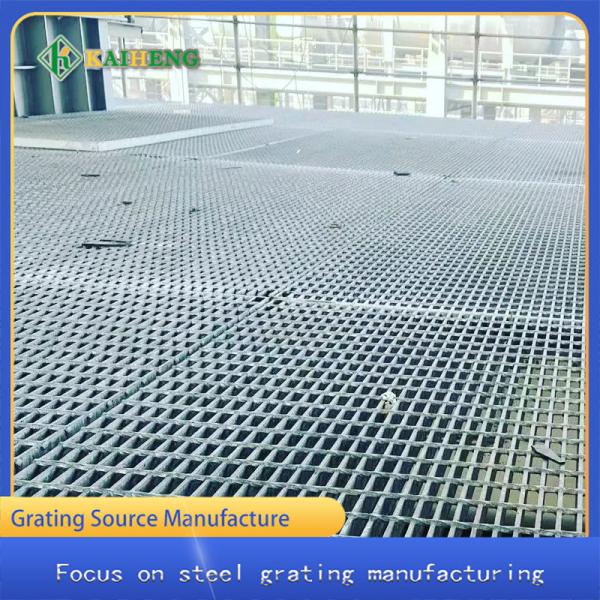Buy Hot Dip Galvanised Iron Steel Metal Grating For Polysilicon Steel Structure Plant at wholesale prices