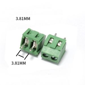 3.81mm Pitch PCB Mounted Screw Terminal Blocks 2P 3P Jointed