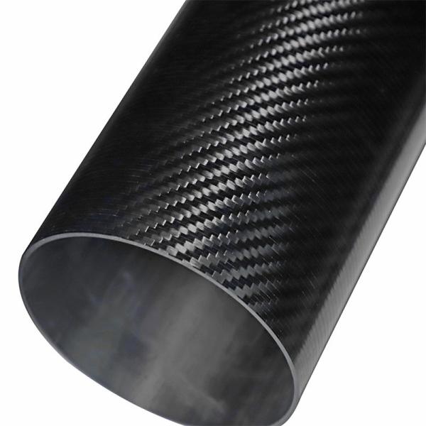 Buy Racing Type Flexible Bicycle Carbon Fiber Tubing With 3K Twill Plain Weave at wholesale prices