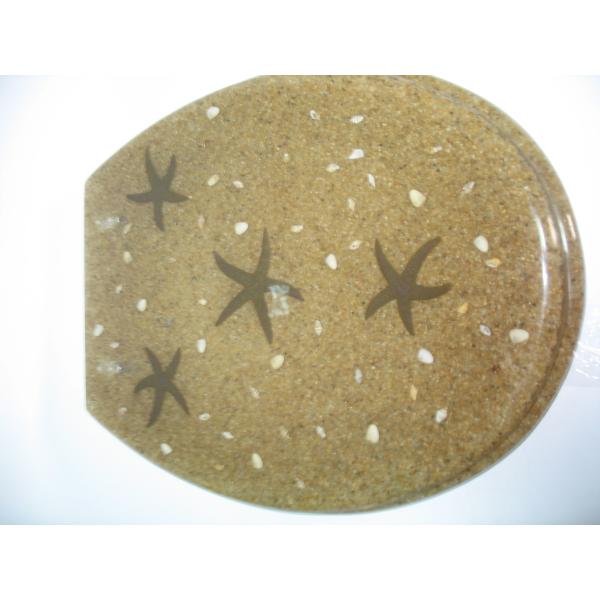 Buy sea star shell toilet seat at wholesale prices
