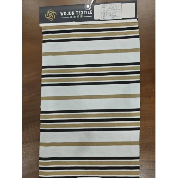 Healthy And soft And Comfortable Textured Striped Knit Fabric For loungewear