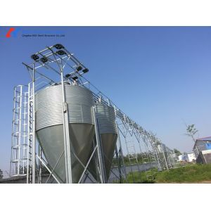 Prefab Steel Structure Piggery Farm Equipment For Mating Shed / Farrowing Shed