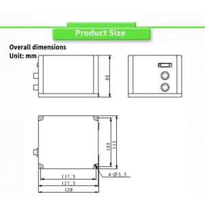 UNIVO UBTS770Y FOG Antenna Inertial Navigation System Customizable and Speed