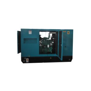 Black Silent Diesel Generator Set 1800rpm Cummins Power Generator