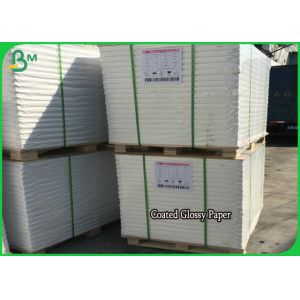 High Whiteness Gloss Art Paper Virgin Pulp Material 90g 128g 157g 180g 200g