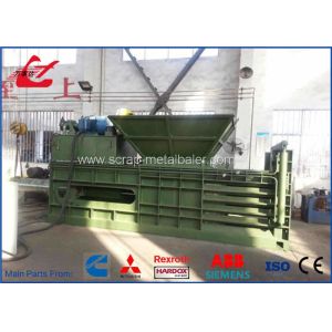 China Horizontal Waste Plastic Bottle Baler Machine With Manual Belting on sale