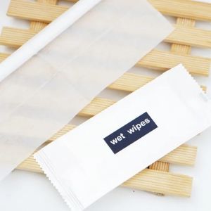 Custom Logo Viscose Wet Wipes 35gsm for Hotels Restaurants