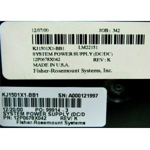 12P0678X022 System Passthrough Redundant Power Supply 12 /12VDC