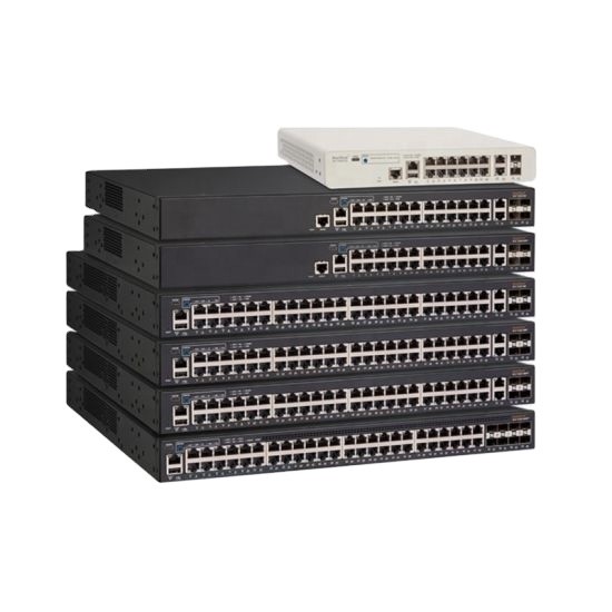 24 Port PoE Switch with 2x10 GBE Uplinks and Full-Duplex Half-Duplex Communicati