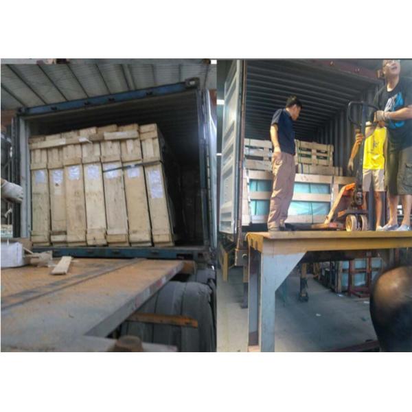 Custom Size Frosted Shower Glass / Acid Etched Glass Panels For Living Room