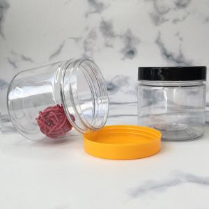 High Capacity Plastic Jars 2oz 3oz 4oz 5oz 6oz 7oz 8oz Custom Logo