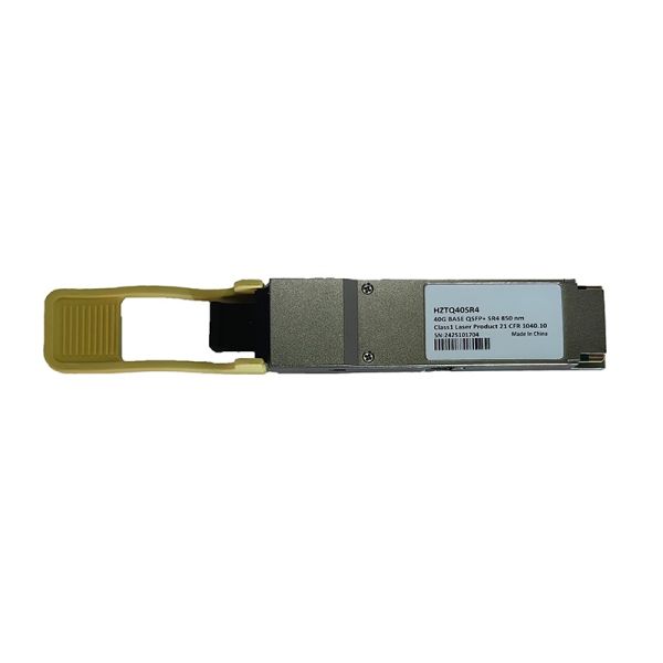 HZTQ40SR4 40GBase-SR4 QSFP+ Optical Transceiver with 40Gbps Bandwidth Ultra-Low