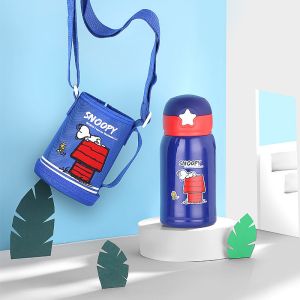 450ml Leakproof Stainless Steel Custom Insulated Water Bottles With Straw