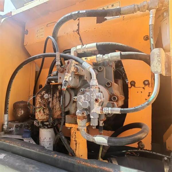 Highway Construction 21t Second Hand Hyundai 210W Wheel Excavator with Cummins Engine