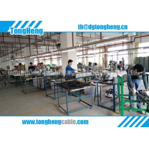 Automobile Anti Grease Oil Flexible Customized Curly Cable