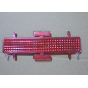 Custom Dual Shot Injection Molding For Texture Surface And Gloss Finish Light Reflector