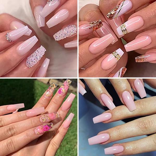 OEM Nail Supplies Clear Pink Colors 30ml Nails Art Extension Gel Varnish Private Label Soak Off Quick Acrylic Poly Gel Polish