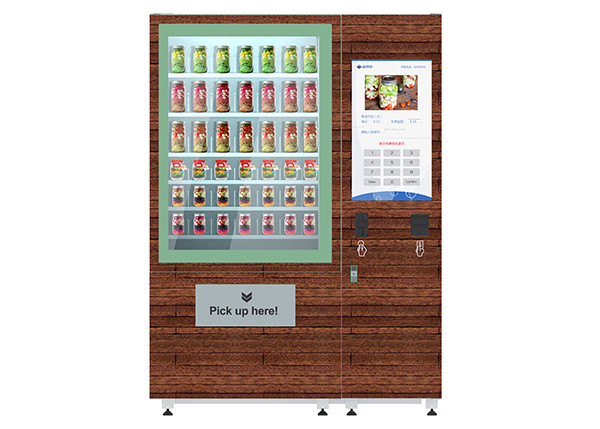 Chilled salad vending machine for nutrition fruit vegetable cupcake sandwich medicine