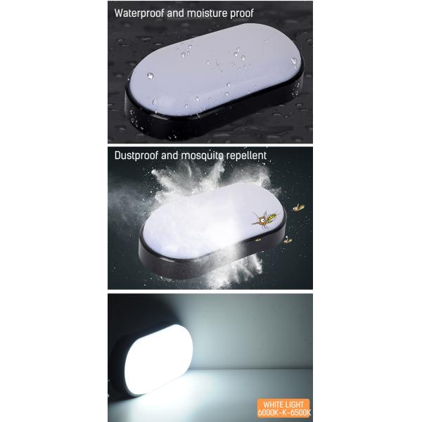 16W 20W Outdoor LED Bulkhead Lamp Wall Sconces Motion Sensor Porch Lights