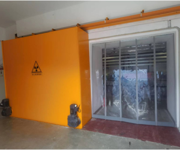 Steel Frame Radiation Protection Door Finish with Powder Coating Or Stainless